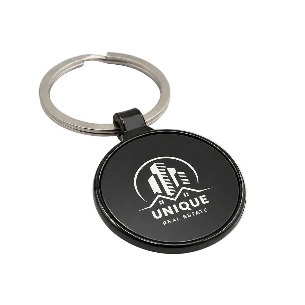 Onyx Disc Custom Keychain | Bulk Corporate Keychains Pakistan