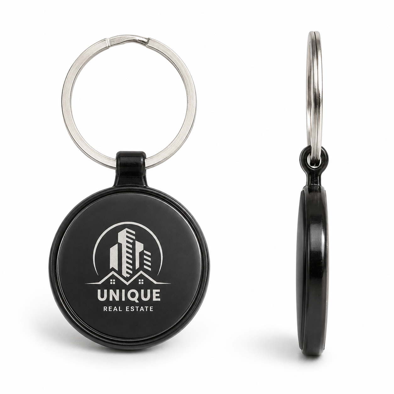 Onyx Disc Custom Keychain | Bulk Corporate Keychains Pakistan