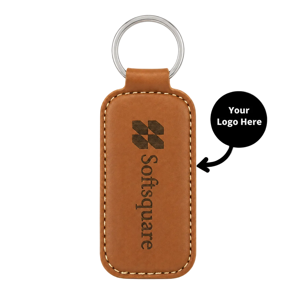 Heritage Leather Custom Keychain | Bulk Corporate Keychains Pakistan