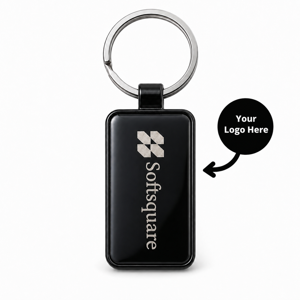 Noir Block Custom Keychain | Bulk Corporate Keychains Pakistan
